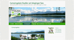 Desktop Screenshot of camping-stadler.de