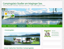 Tablet Screenshot of camping-stadler.de